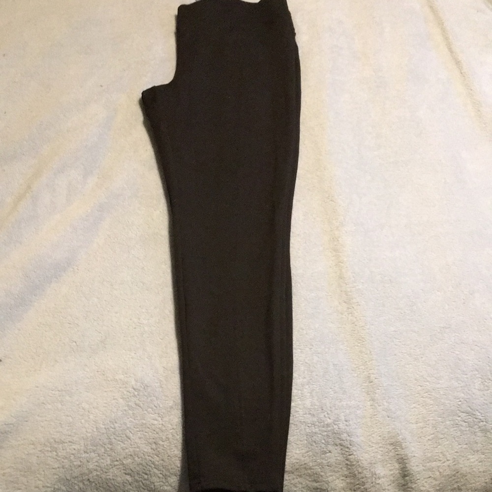 Thick black old navy pants/leggings